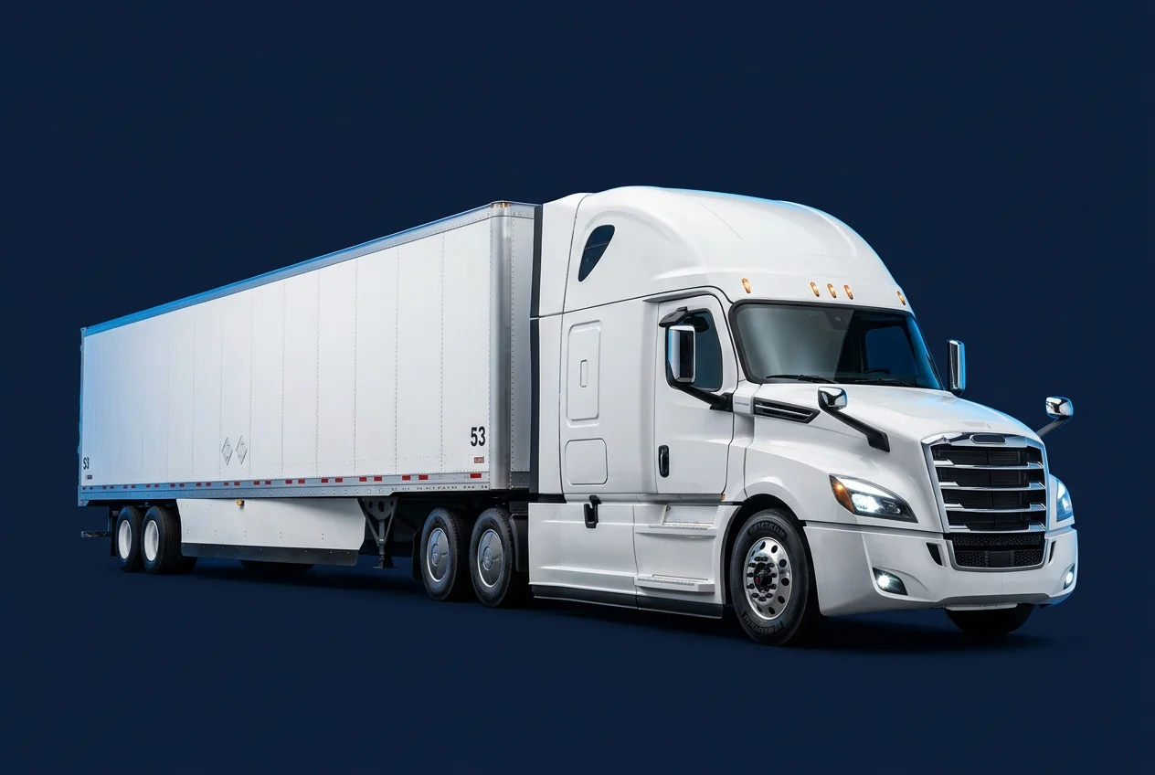 53-foot Standard Dry Van Semi-Trailer Truck